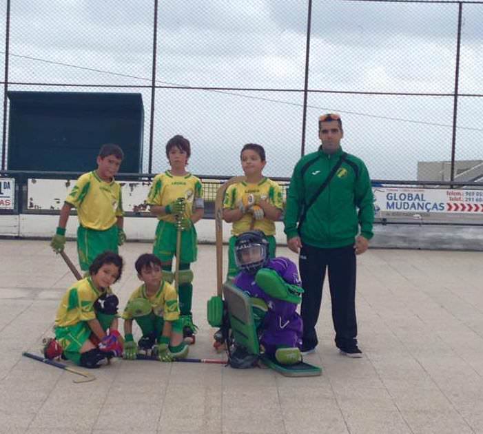 Hóquei em Patins - Formação do São Roque em Ação