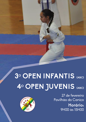 3º Open Infantis e 4º Open Juvenis