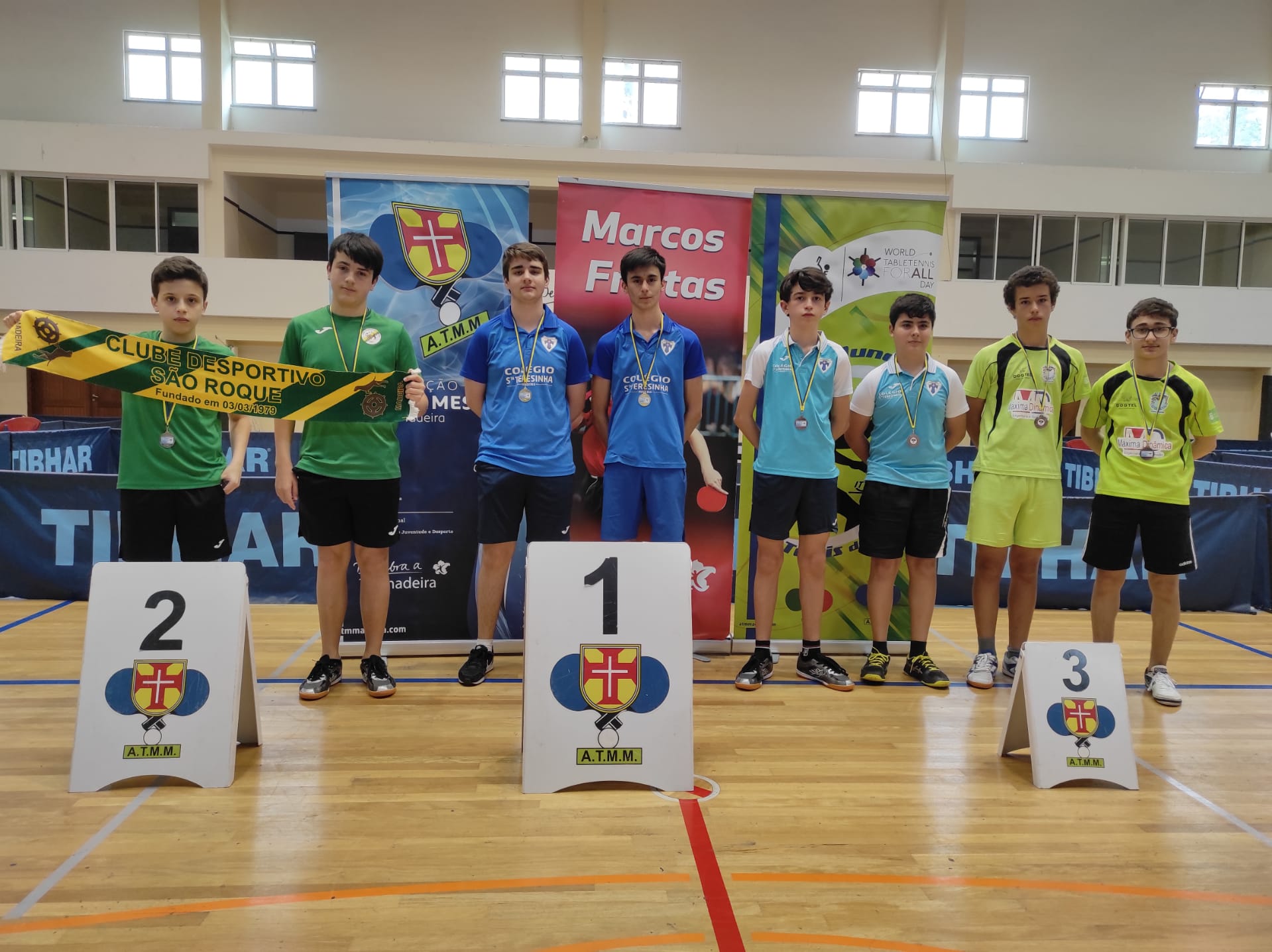 PODIO SUB 15 MASCULINO