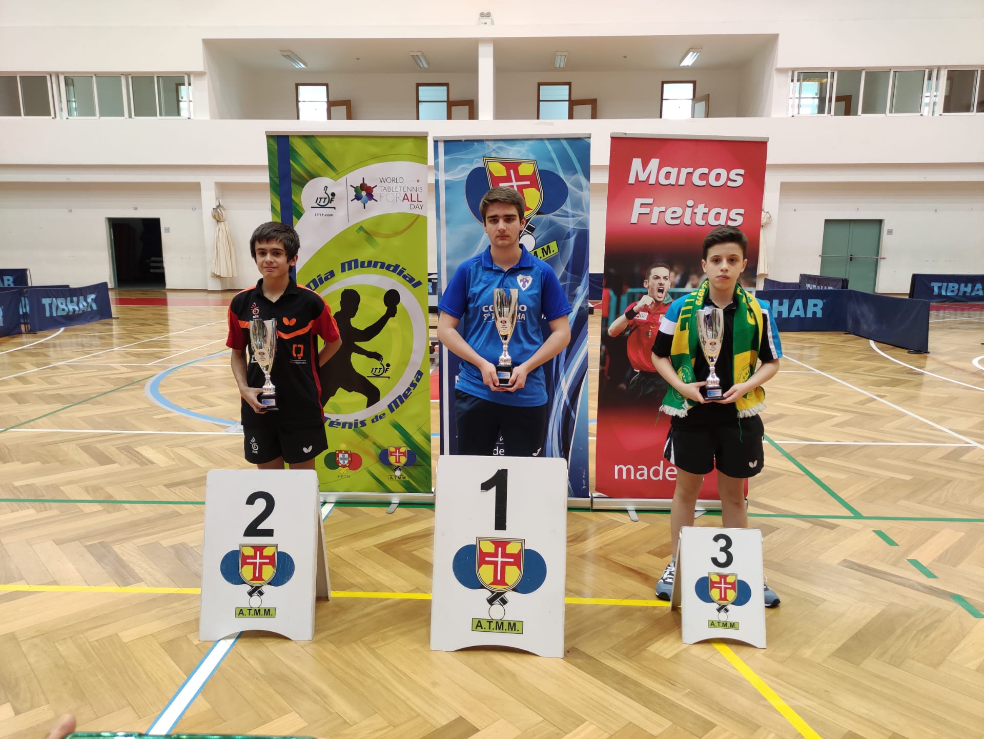 PODIO SUB 15 MASCULINOS