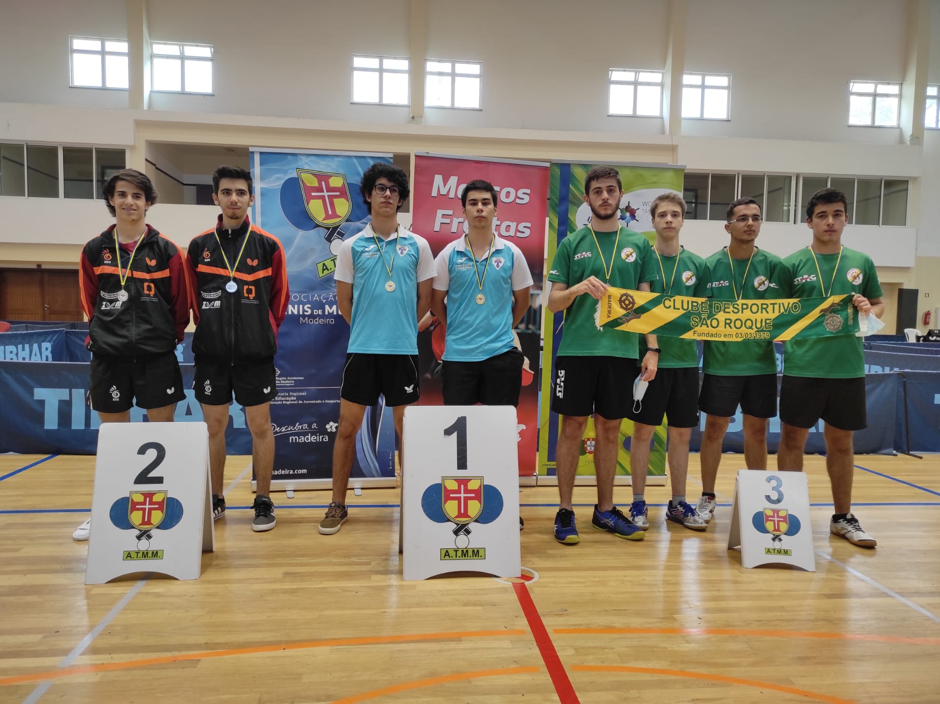 PODIO SUB 19 MASCULINO