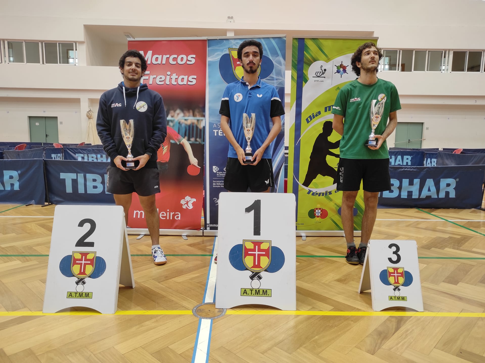 PODIO SUB 21 MASCULINOS