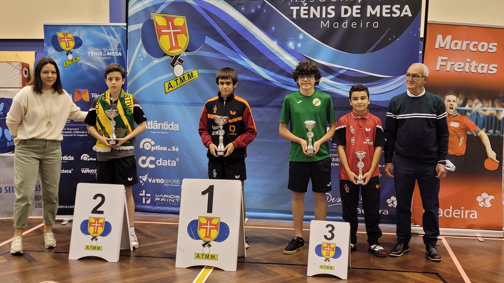 podio sub 15 masculinos