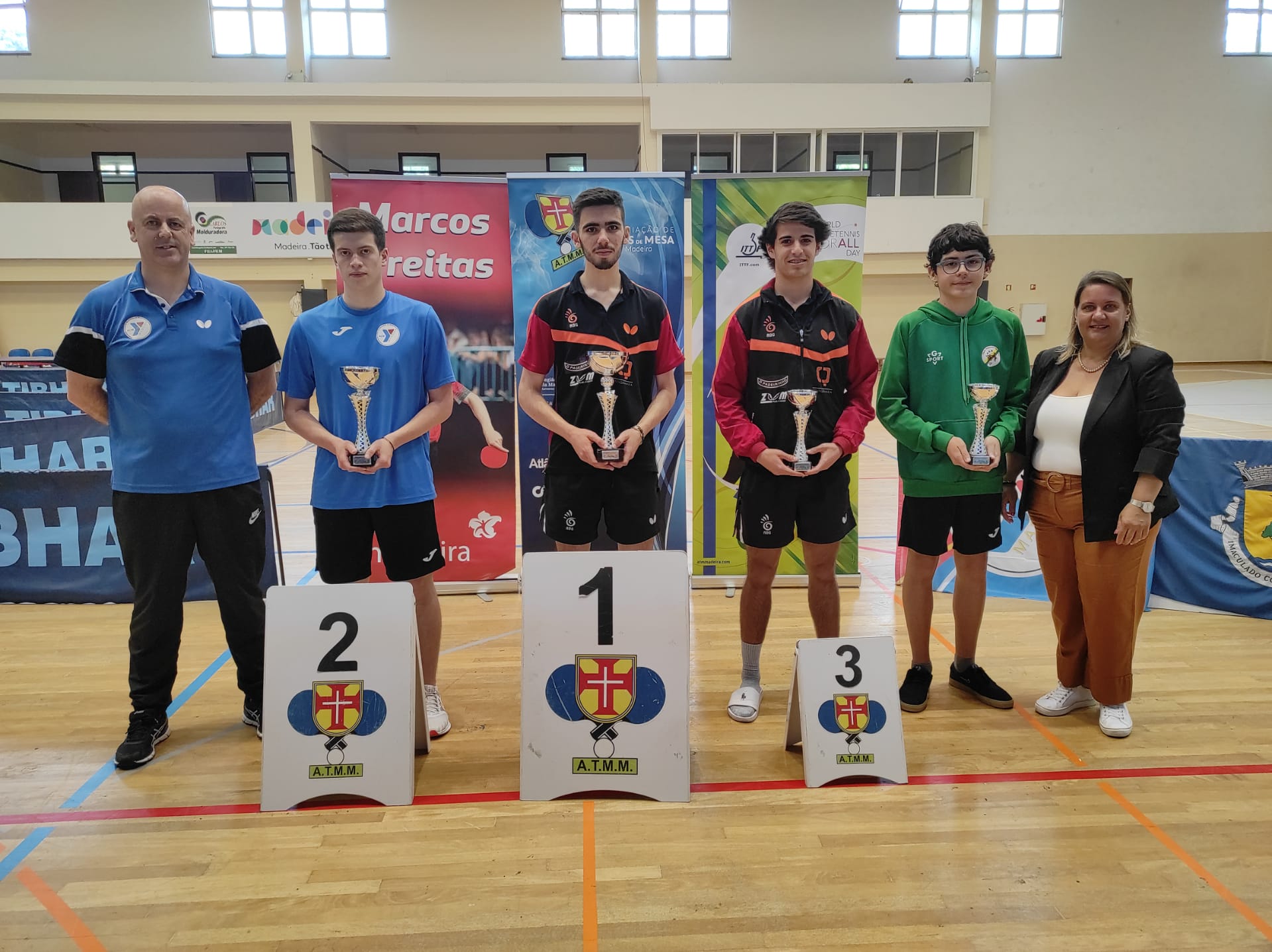 PODIO SUB 19 MASCULINOS