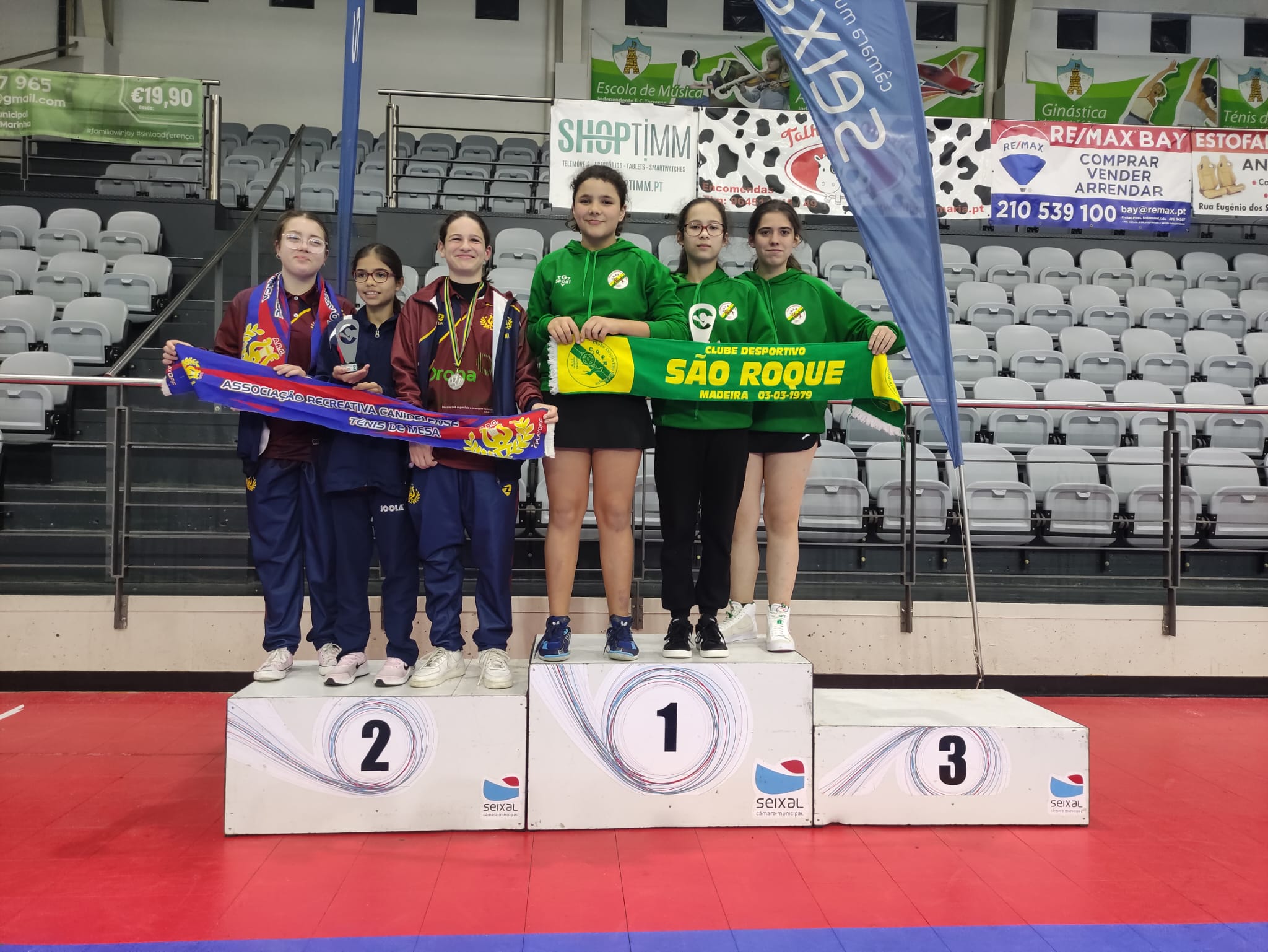 equipa sub 13 feminino