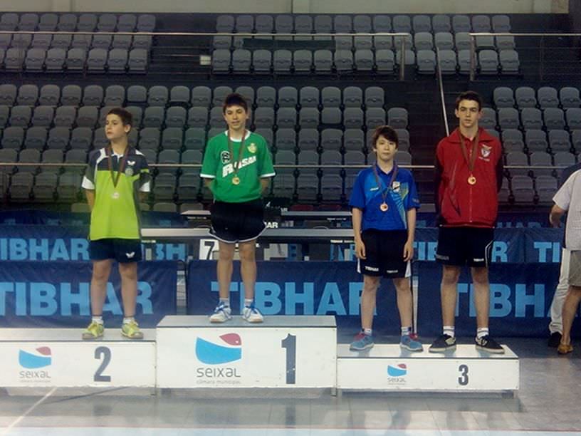 Bronze e Prata nos Nacionais de Cadetes